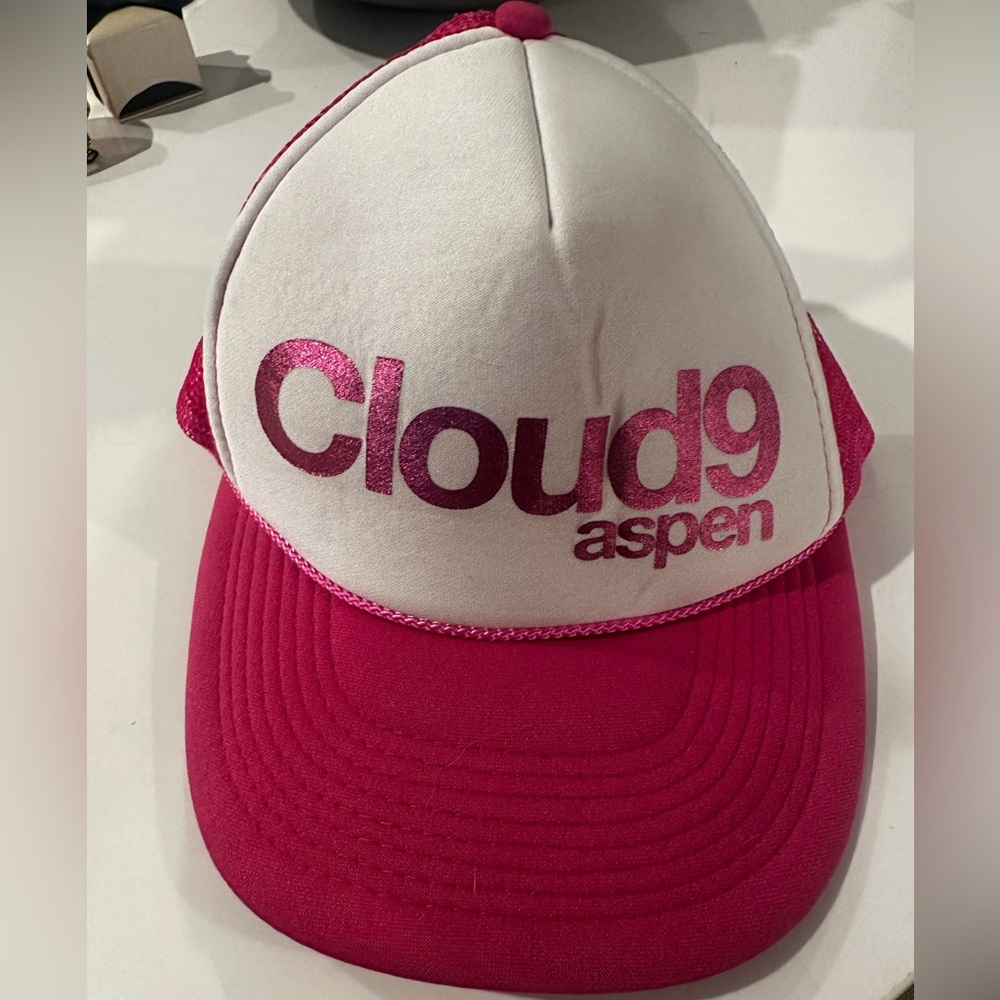 Cloud 9 Aspen Pink Trucker Hat